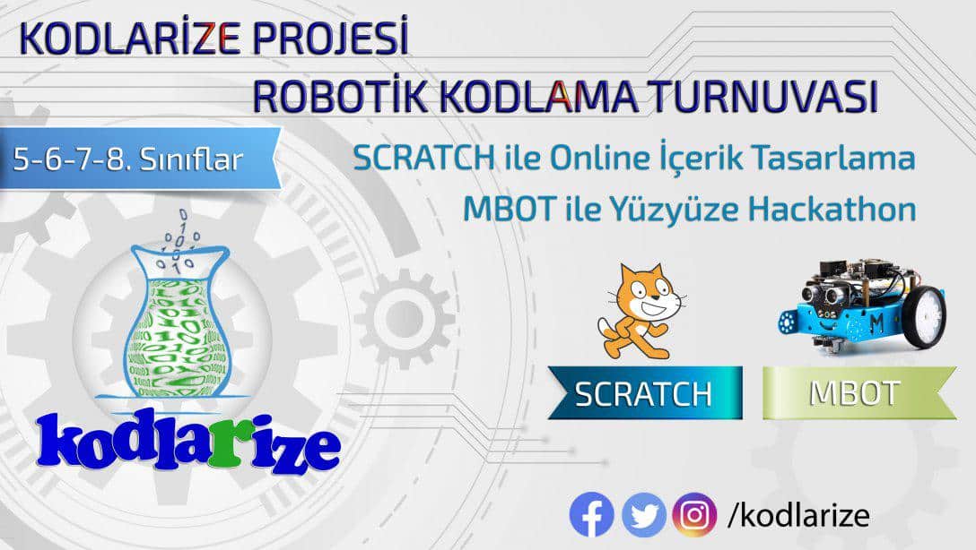 KodlaRize Projesi Robotik Kodlama Turnuvası
